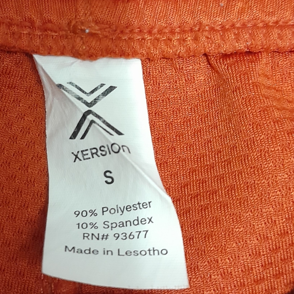 Xersion Athletic Taper orange workout Pants - Picture 6 of 7